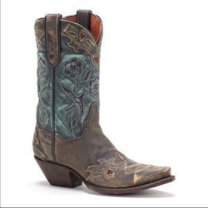 Dan Post Vintage Bluebird Leather Boots